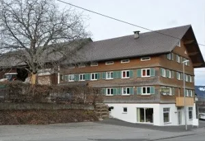 Außenansicht des Hofs in Krumbach